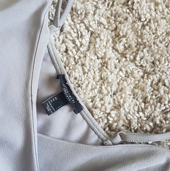 Light Grey Bodycon Dress - Picture 4 of 4